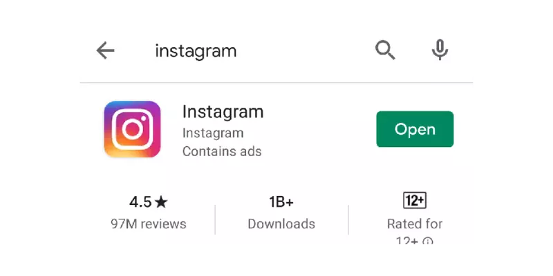 Instagram app issues