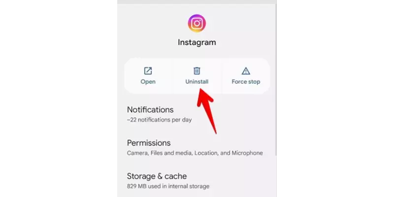 instagram keeps crashing even after reinstalling